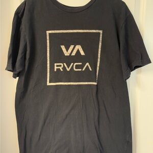 RVCA Black Short Sleeve Tee